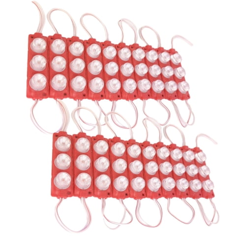 Magideal - Luz Led De Posición Lateral Para Camión, 24V , Ip67, Aesorio Impermeable Para Camión, Coche, Camión, Tractor, Camper, Versátil, Fácil De Instalar , Luz Roja