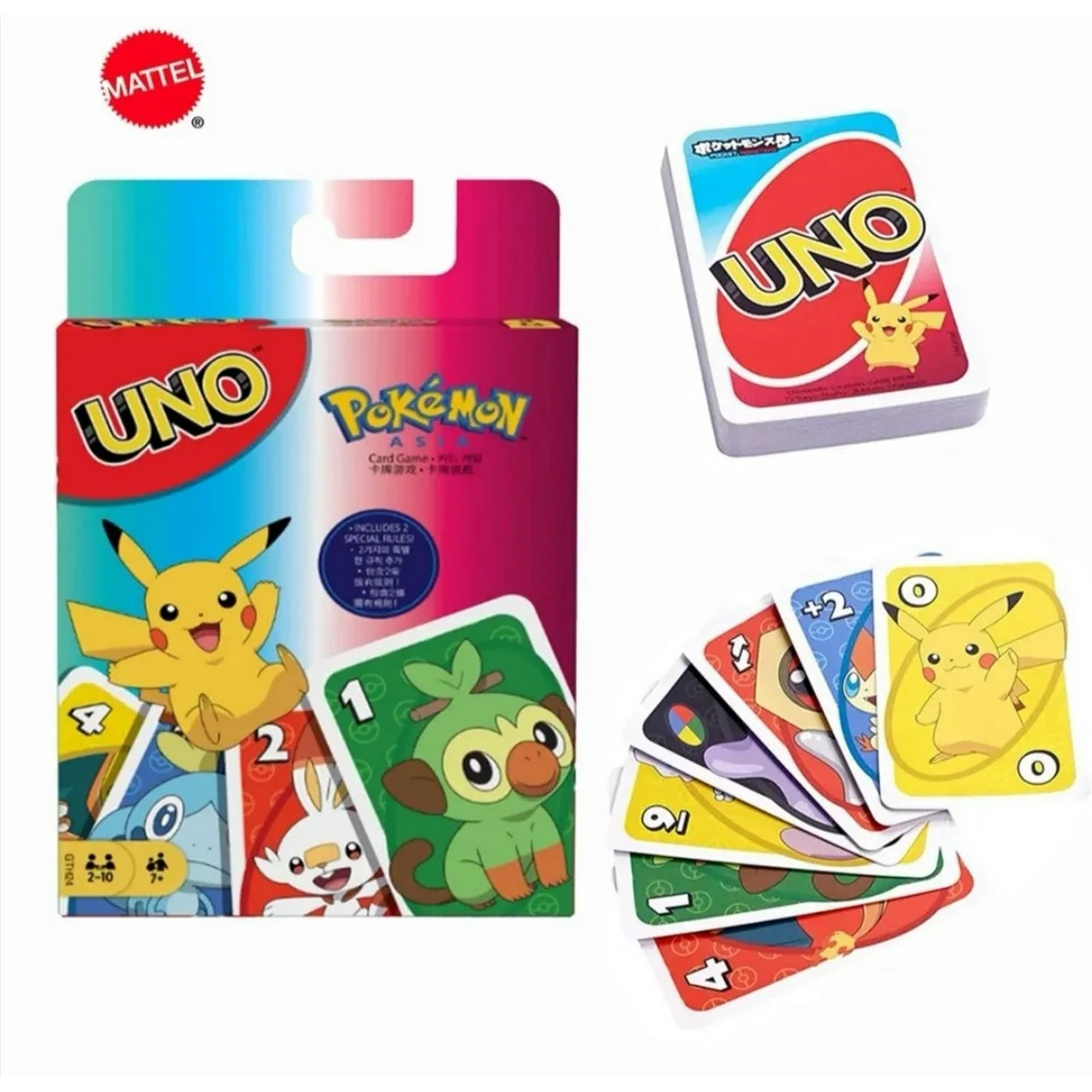 Mattel - Cartas Uno De Pokémon