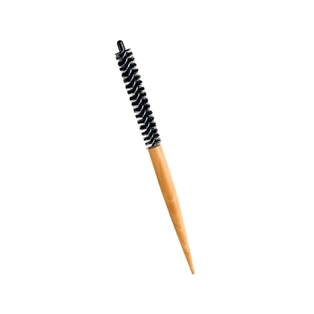 Cepillo de Pelo Redondo Pequeño, Mini Peine Redondo, Peine Circular Profesional, Cepillo de Peluquería, Peine de Rodillo Quiff para Estilista de Barba 16 mm