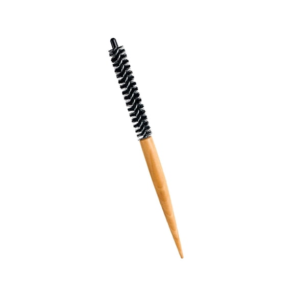 Cepillo de Pelo Redondo Pequeño, Mini Peine Redondo, Peine Circular Profesional, Cepillo de Peluquería, Peine de Rodillo Quiff para Estilista de Barba 16 mm