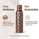thumbnail image 5 of Botella Otiem Pure Copper, 1 L, a prueba de fugas, ayurvédica, 5 of 9