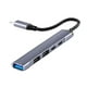 thumbnail image 3 of Hub Tipo USB 5 En 1, Puertos USB 2.0 Compactos Para Dispositivos Tipo C, Portátiles, 3 of 5