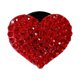 thumbnail image 3 of Clip De Ventilación De Aromaterapia Para Coche Love Heart Bling Delicado Ambientador Clip De Ventilación Rojo, 3 of 5