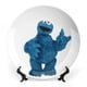 thumbnail image 1 of Cookie Monster Plato decorativo de porcelana fina (bone china), plato decorativo de cerámica para hogar, oficina, soporte de pared, platos decorativos para dormitorio - 6 pulgadas (15 cm), 1 of 6