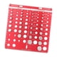 thumbnail image 3 of Comprobador De Roscas De Tuercas Y Tornillos De 34 Orificios Para Reparadores De Automóviles E Ingenieros Mecánicos, Color Rojo, 3 of 5