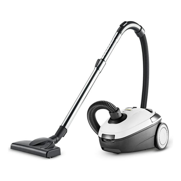 Aspiradora Arrastre Karcher Vc1 Blanca Con Filtro Hepa blanco