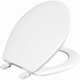 thumbnail image 1 of Asiento de inodoro Mayfair de Bemis, redondo, de plástico blanco, 1 of 3