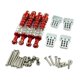 thumbnail image 2 of 4x RC Amortiguador De Choque Con Soporte De Torres De Choque Para 1/12 MN D90 D91 Rojo, 2 of 5
