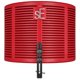 thumbnail image 1 of Filtro de micrófono SE ELECTRONICS RF‑X rojo, 1 of 7