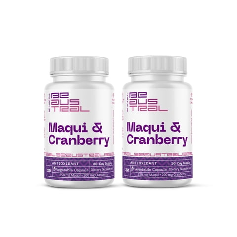 Maqui Cranberry Antioxidante Suplemento Vegano 60 Cápsulas Be Austral