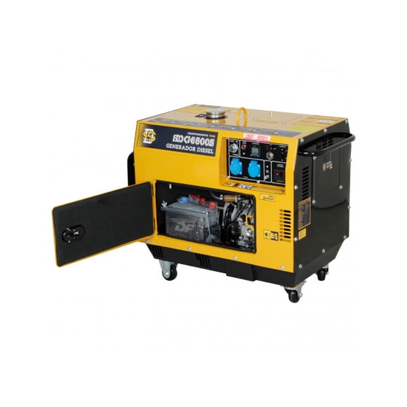 Generador diesel 6,2 kva - 5,0 kw 220 v sdg6500s