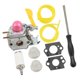 thumbnail image 1 of Kit De Carburador Para Poulan Weedeater 530071752 530071822 ZAMA C1U-W18, 1 of 5