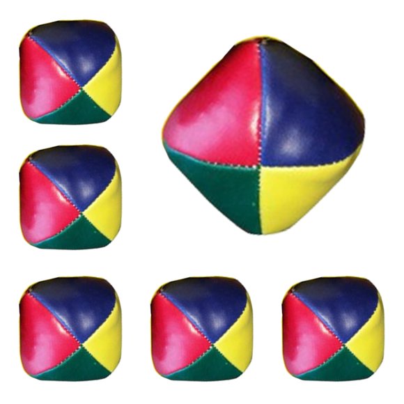 Set de 6 bolas de malabares Odowalker 5 × 5 cm multicolor