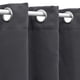 thumbnail image 4 of Cortina Furinno Collins gris oscuro 107 x 160 cm 100% poliéster, 4 of 9