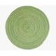 thumbnail image 1 of Set De 10 Individuales Redondos Verde, 1 of 3