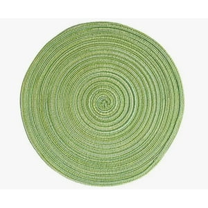 Atlas - Set De 10 Individuales Redondos Verde