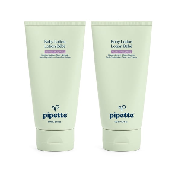 Loción para Bebé Pipette Vainilla Ylang Ylang Hidratante 340ml