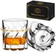 thumbnail image 1 of Vasos de whisky PARACITY, juego de 2 giratorios, 1 of 8