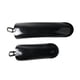 thumbnail image 1 of Guardabarros de bicicleta plegable duradero, guardabarros y trasero, Protector de rueda delantera y trasera para piezas de ciclismo de , Negro 12 pulgadas, 1 of 5