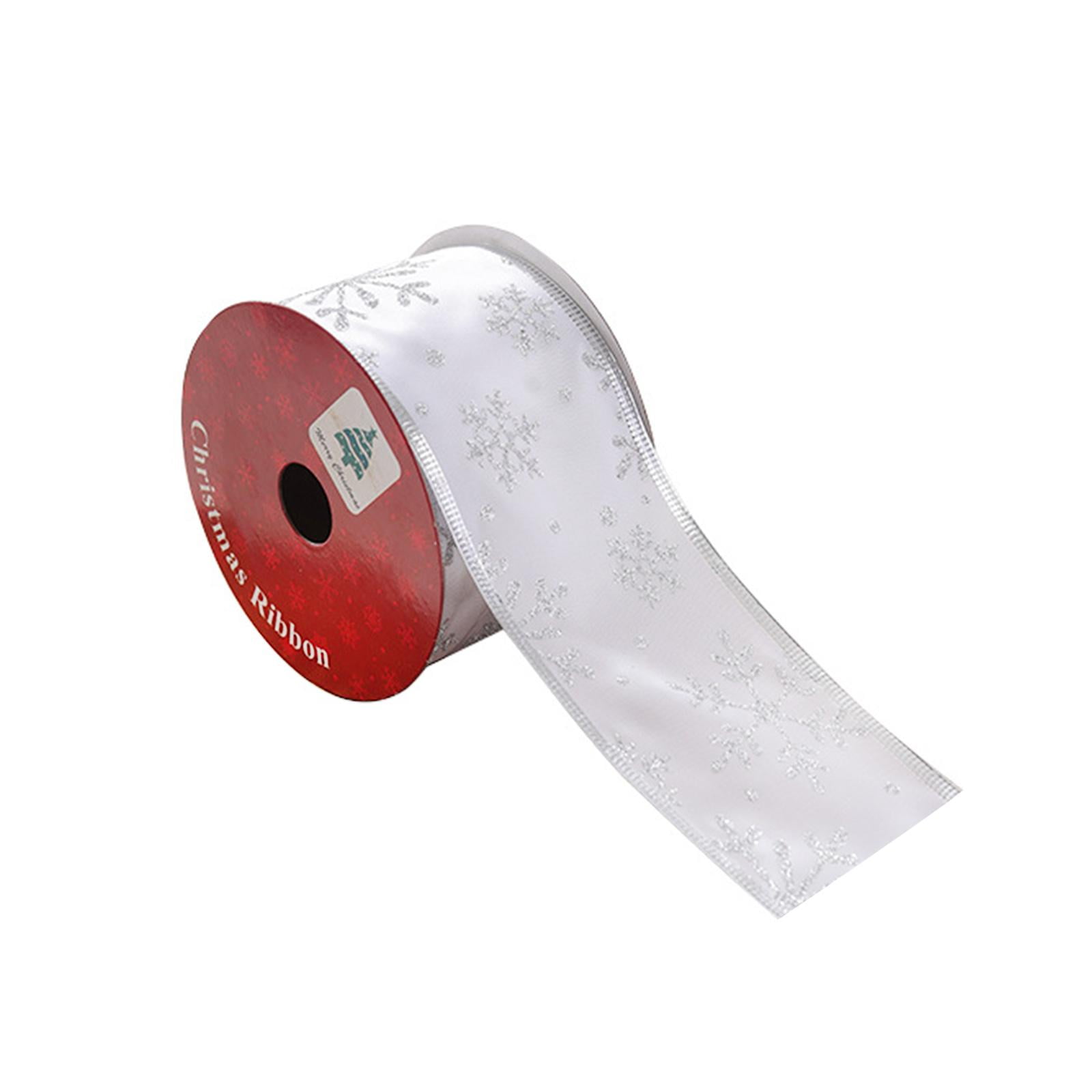 Magideal - Cinta De Regalo De Navidad 2023, Cinta Para Envolver Regalos, Decoración Navideña, Artesanías Hechas A Mano Decorativas, 9,1 M De Longitud, Decoración Estilo C