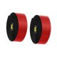 thumbnail image 2 of 2 Piezas Cintas De Manillar De Bicicleta Desgaste Desgaste Anti Slip Bicycle Drop Bar Barra Red Rojo, 2 of 5
