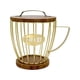 thumbnail image 5 of Portacápsulas De Café Con Base De Madera, Cesta De Almacenamiento Para Oficina, Escritorio, Cocina, Dorado, Con Tapa, 5 of 5