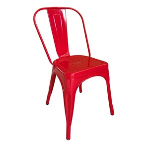 Prochef - Silla Tolix Rojo Brillante 1 Unidad