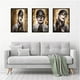 thumbnail image 1 of Cuadros Decorativos Retrato Pack X 3 Uds 35x50 Cm C/u, 1 of 2