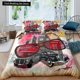thumbnail image 1 of x1847 Bed SheetsLondon Telephone Booth Duvet Cover The Big Ben Bedding Set Retro United dom Quilt Cover Red Grey Comforter Cover 3-Piece Bedding Set (1 Duvet Cover + 2 Pillow Shams) nj1847, 1 of 5