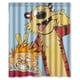 thumbnail image 1 of Cortina de ducha de cómics de Calvin y Hobbes, juego de cortina de baño con ganchos, tamaño 60 x 72 pulgadas, 1 of 3