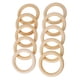 thumbnail image 2 of Anillos De Dentición De Madera De Arce Natural Hechos A Mano Anillos De Madera Para Mordedor De Bebé 60 Mm, 2 of 4