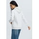thumbnail image 3 of Polerón Mujer Hoodie Gris Melange, 3 of 4