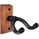 thumbnail image 1 of Soporte de pared para guitarra SNIGJAT de madera negro, gancho de 9 kg, 1 of 8