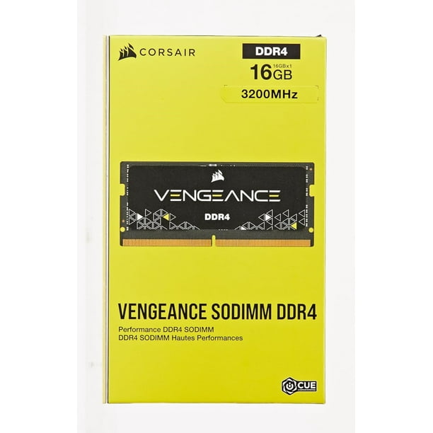 Memoria RAM Corsair Vengeance de 16GB DDR4 SODIMM 3200 MHz | Lider
