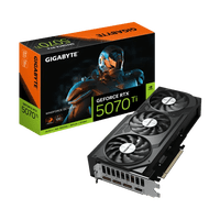 Tarjeta De Video Gigabyte Nvidia Geforce Rtx 5070 Ti Windforce Oc V2, 16Gb Gddr7, 256-Bit, Pci-E 5.0
