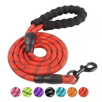 Codystore - Correa Para Mascotas Pequeñas Medianas Y Grandes Gancho 360° Color Rojo