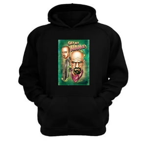 Genérico - Polerón Canguro Breaking Bad Negro Talla L Unisex