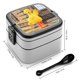 thumbnail image 2 of Fiambrera Doble Capa Desmarcar Big Bird 1000ml, 2 of 6
