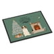 thumbnail image 1 of Felpudo navideño Caroline's Treasures San Bernardo 61 × 91 cm, 1 of 6