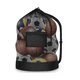 thumbnail image 2 of Balonera saco bolso malla para traslado de balones, porta 106x76 cm negro, 2 of 3