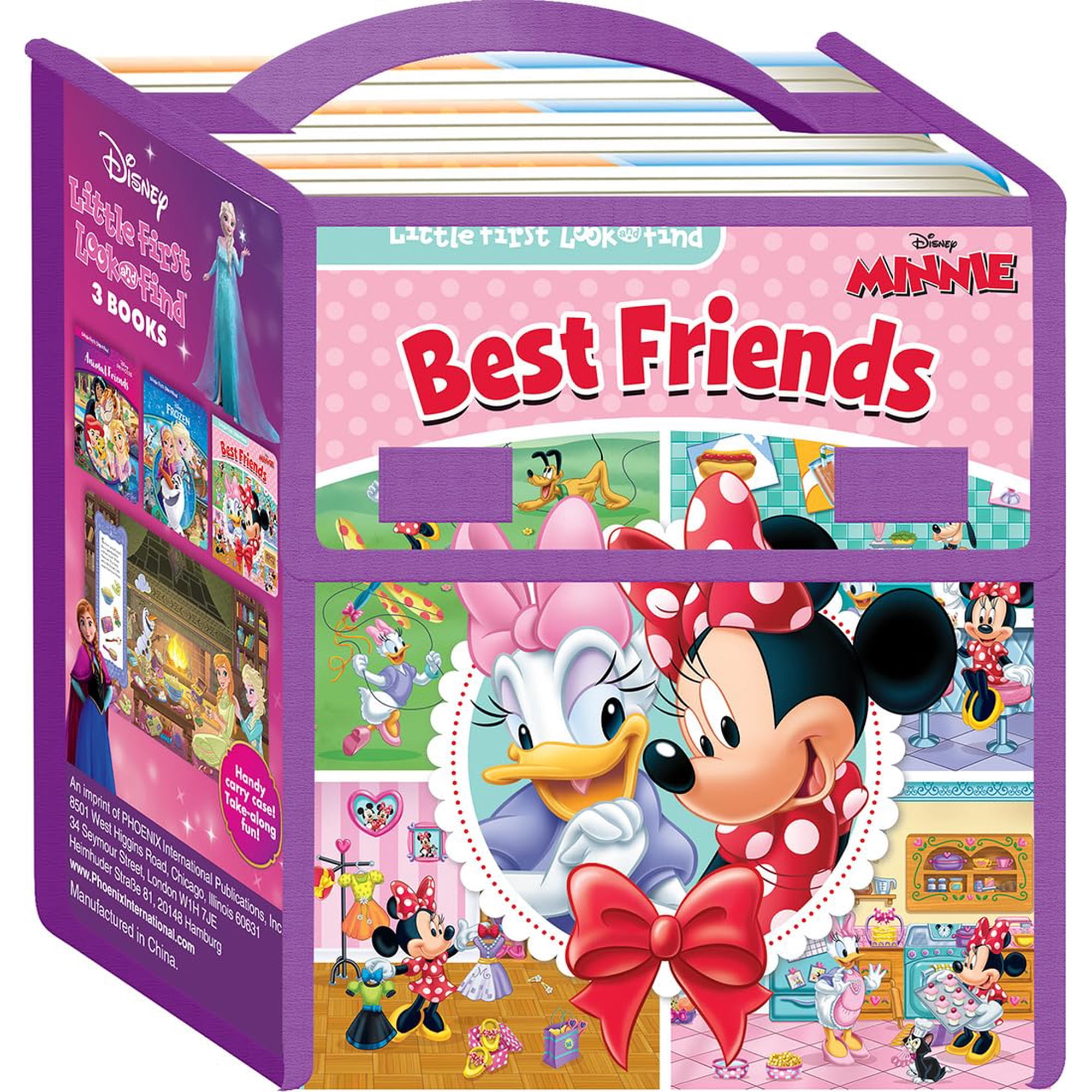 Pi Kids - Set De Libros De Actividades De Disney Princess Frozen Minnie Mouse