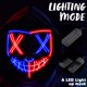 thumbnail image 4 of Máscara LED y guantes para disfraz de cosplay de Halloween JOYIN, 4 of 7