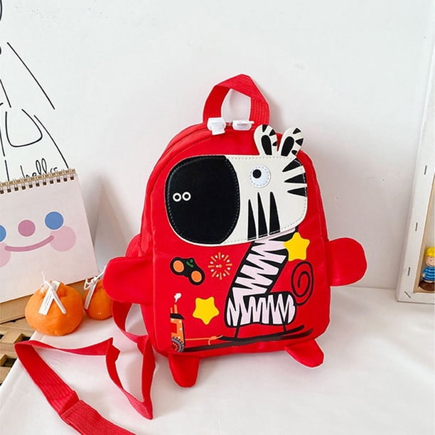 Cartoon Baby Safety Adjustable Harness Backpacks Children School Bag Giraffe Toddler Kids Backpack Anti-Lost Backpack