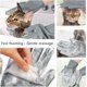 thumbnail image 5 of Guantes de aseo para mascotas - Cepillo suave para el baño de perros - Guante de masaje con diseño mejorado de cinco dedos - Guante eficaz para quitar el pelo suelto de perros, gatos, conejos y caball, 5 of 7
