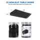 thumbnail image 1 of Cuñas de plástico para muebles, niveladores, patas de goma resistentes y duraderas para bricolaje, con gran capacidad de peso, para muebles, mesas, sillas, gabinetes y patas de mesa., 1 of 8
