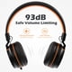 thumbnail image 5 of Auriculares intraurales AILIHEN I35 Kids Safe, volumen 93 dB, negro y naranja, 5 of 6