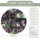 thumbnail image 2 of Pedri theme Fitted Round Tablecloths Elastic Edged Table Covers Waterproof Table Cloth For Kitchen Holiday Party Tables Decor 150cm, 2 of 6