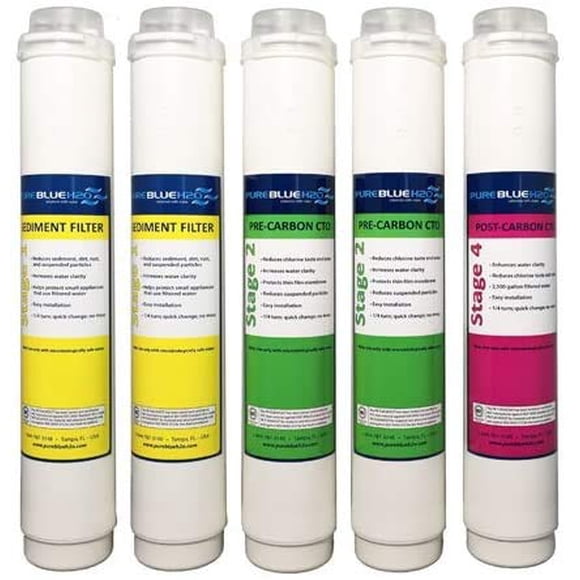 Filtro de repuesto Paragon TLR04RC-5PK 4 etapas RO