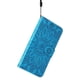 thumbnail image 2 of Funda tipo cartera FOXDOCK para OPPO Reno 10 Pro 5G , diseño girasol en relieve, cuero PU, cierre magnético, soporte y tarjetero, 2 of 5