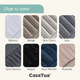 thumbnail image 2 of Sabanas casatua hotel funda almohada 2 plazas color gris, 2 of 3
